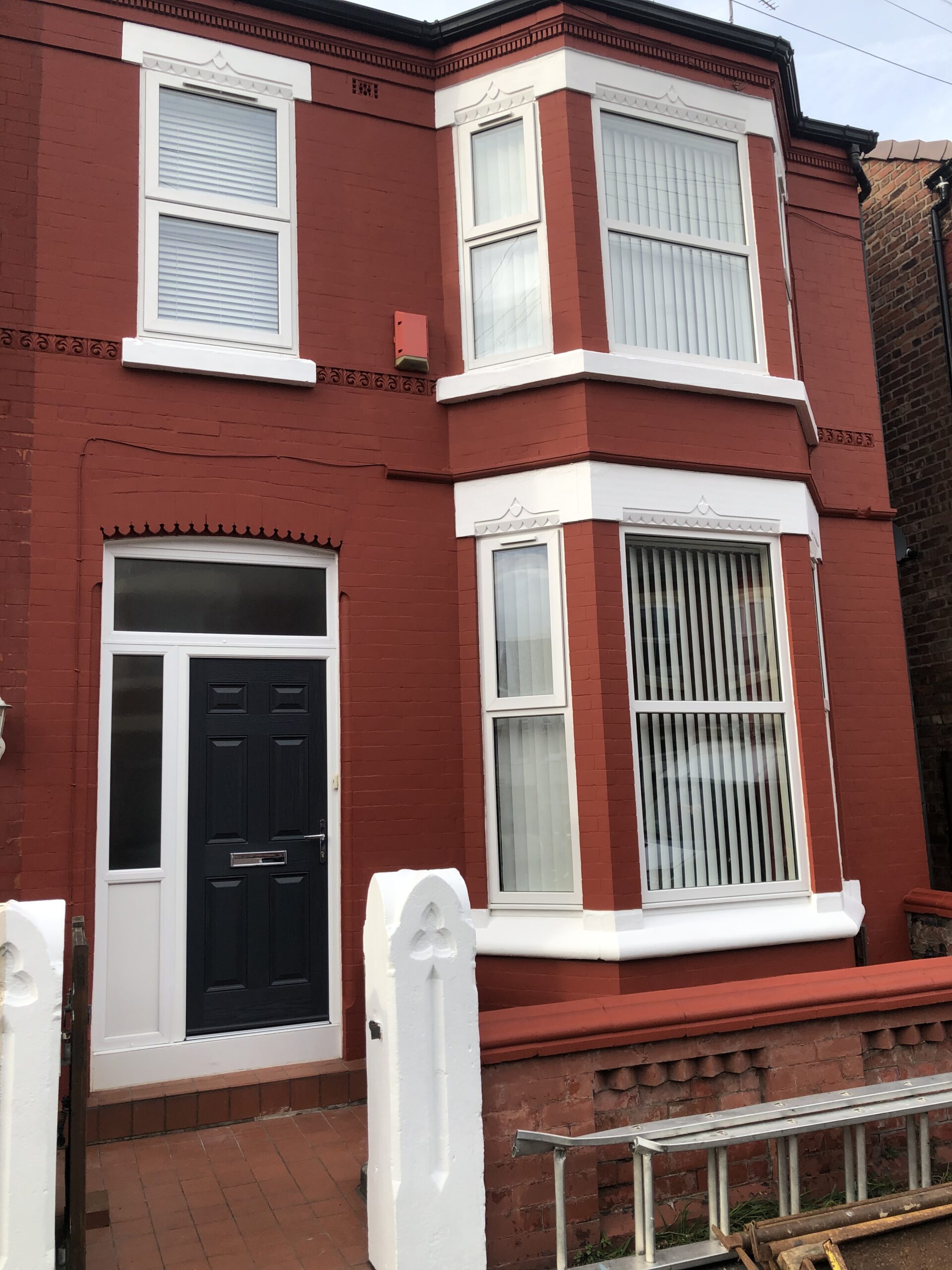 exterior painting project in Liverpool